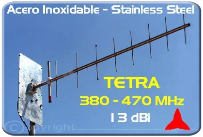 AR1049.1XI Protel Directional BroadBand Tetra Antennas  13 dBi  380 ÷ 470 MHz