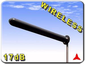ARB92417 antena Mimo direccional con doble alimentación independiente +- 45° 2300-2600 MHz 18 dBi
