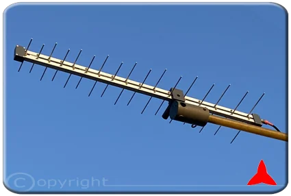 ARL470F860XZ  ITU-R DVB-T Antena logarítmica Radiovigilancia y Mediciones Antena log-periódica Radio monitoreo 470-860 MHz Protel