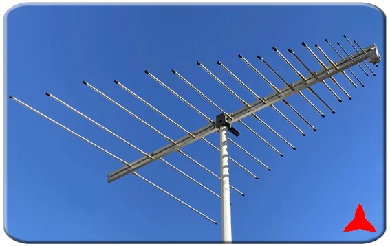 ARL100R/F500XZ Antena logarítmica Radiovigilancia y Mediciones Antena Radio monitoreo 100-500 MHz Protel