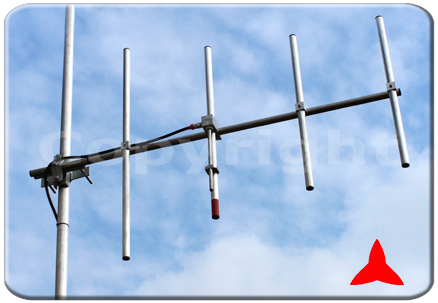 ARYCKM-D-48X Protel BANDA ESTRECHA Antena direccional  4 elementos 150-300 MHz - Protel