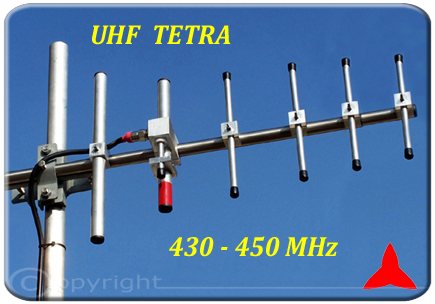 Protel Antena direccional 6 elementos 430-450Mhz ARYCKM-E-610XA4345
