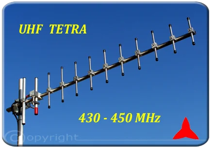 Protel Antena direccional yagi 12 elementos 430-450Mhz ARYCKM-E-1213XA4345