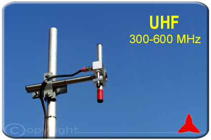 ARDCKM-E-13X Omnidireccional Antena UHF 300-600 MHz Protel