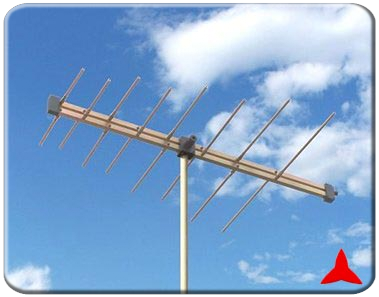ARL170R/F250XZ Antena logarítmica Radiovigilancia y Mediciones Antena Radio monitoreo 170-250 MHz Protel